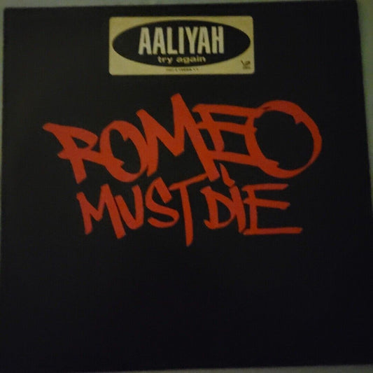 Aaliyah - Try Again Original Pressing 12" PROMO Vinyl Romeo Must Die Soundtrack