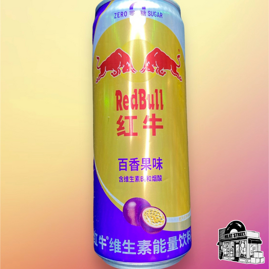 Redbull Sugar Free Passionfruit Limited Edition Flavor From China