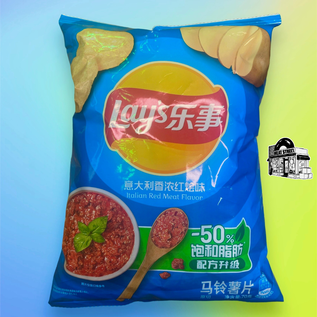 Italian Red Meat Flavor Lay's Chips From China