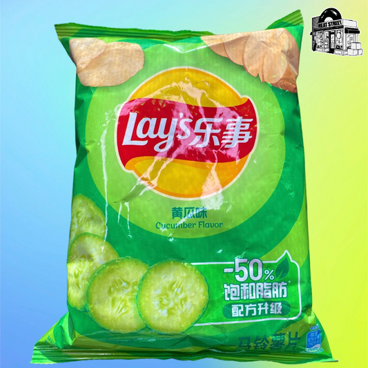 Cucumber Flavor Lay's Chips From China