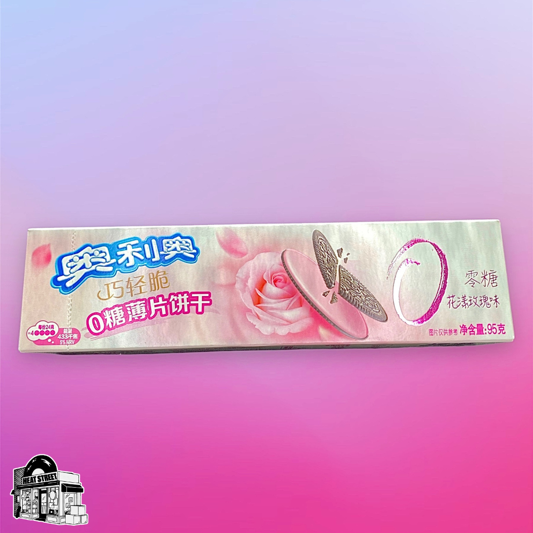 Oreo Zero Sugar Floral Rose Flavor Cookies From China