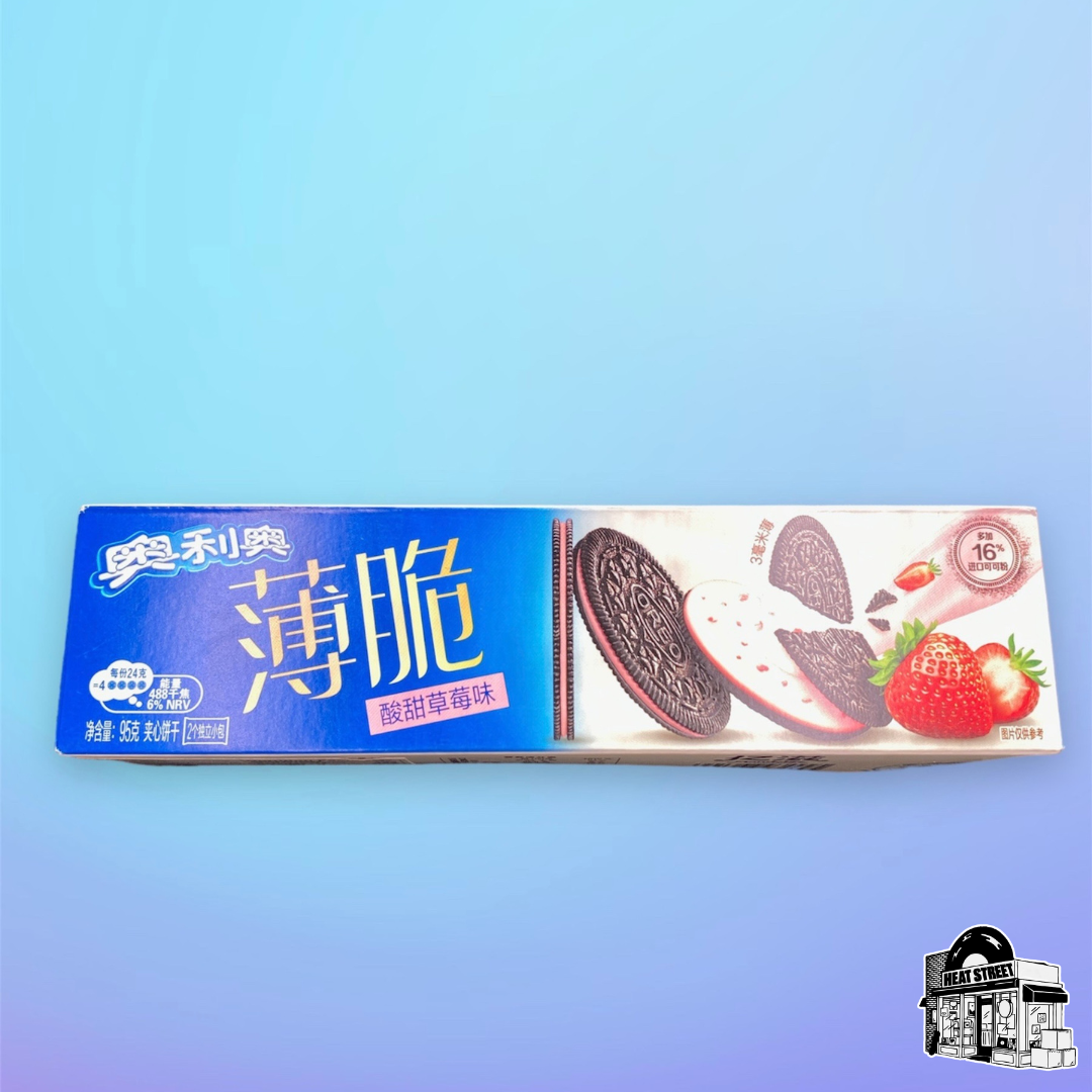 Oreo Sweet And Sour Strawberry Flavor Cookies From China