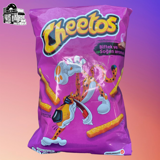 Steak And Onion Flavor Cheetos From Turkey